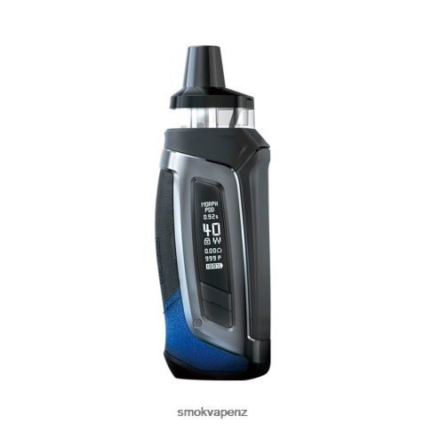 SMOK Disposable Vape NZ - SMOK Morph Pod-40 Kit Black Blue DRXVV4220