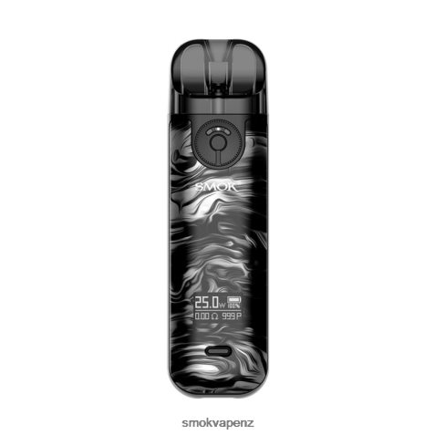 SMOK Vape Kit - SMOK NOVO 4 Kit Fluid Black Grey DRXVV4232